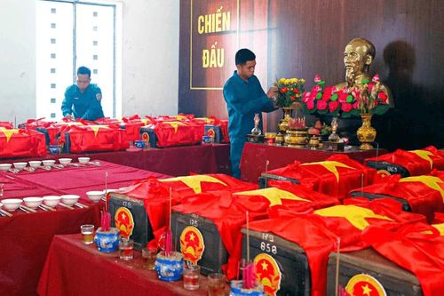 Khánh Hòa: Xã Diên Khánh nỗ lực tìm kiếm, quy tập hài cốt liệt sĩ