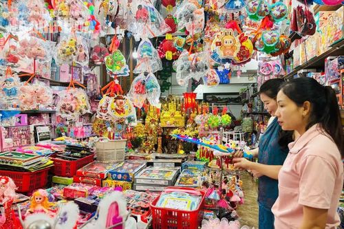 Rộn ràng không khí chuẩn bị Tết Trung thu