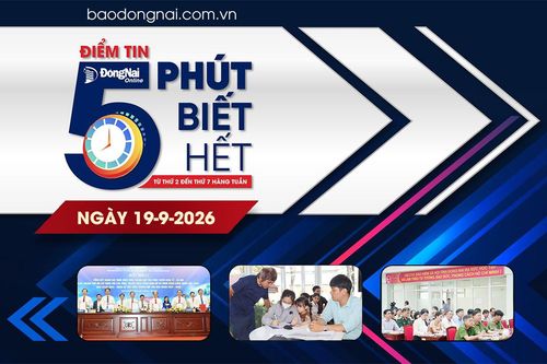 Điểm tin '5 phút biết hết' sáng 19-9: Đẩy mạnh liên kết phát triển giữa Thành phố Hồ Chí Minh với các tỉnh, thành vùng Đông Nam Bộ và đồng bằng sông Cửu Long