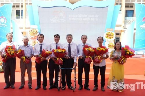 Trường THCS Nguyễn Thị Lựu (cũ) kỷ niệm 50 năm thành lập