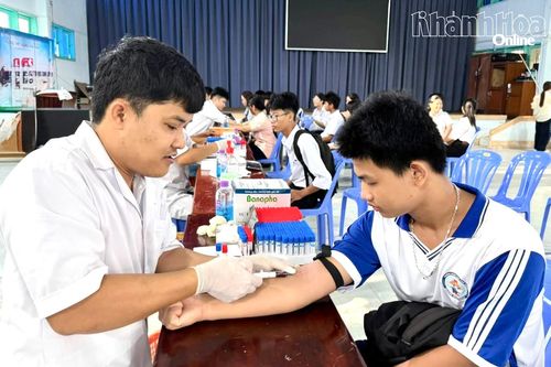 Sàng lọc bệnh tan máu bẩm sinh cho gần 1.000 học sinh