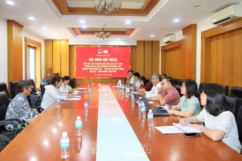Phường Nha Trang đối thoại với người dân để thực hiện Dự án CCSEP Nha Trang