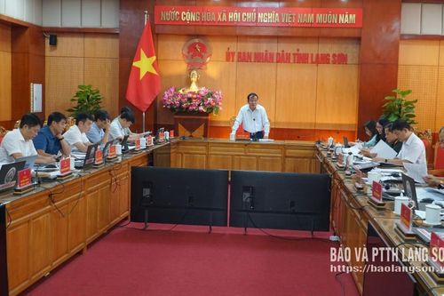 Tổ công tác của Chủ tịch UBND tỉnh chỉ đạo thực hiện mục tiêu tăng trưởng kinh tế năm 2026 họp kỳ tháng 9