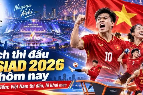 Lịch ASIAD 2026 hôm nay 19/9: Hai tâm điểm của Việt Nam trước lễ khai mạc