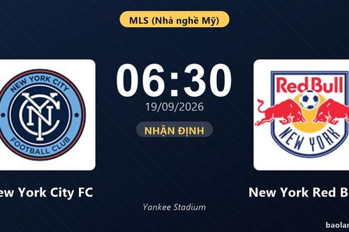 Nhận định New York City FC vs New York Red Bulls: Bài toán lực lượng của chủ nhà