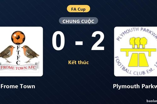 Vượt qua Frome Town ở vòng loại FA Cup, Plymouth Parkway gieo sầu cho đối thủ