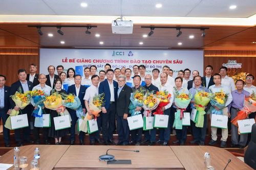 CC1 đào tạo 22 kỹ sư chuyên sâu về đường sắt tốc độ cao, metro