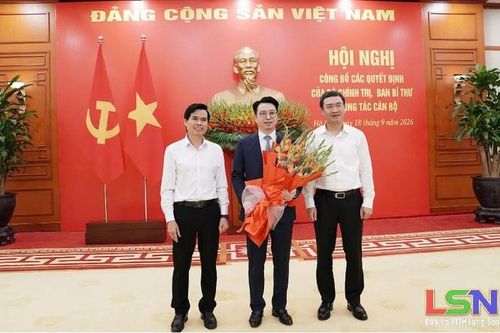Giám đốc Kho bạc Nhà nước Trần Quân làm Phó Bí thư Thường trực Tỉnh ủy Lạng Sơn
