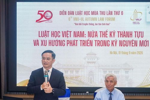 Diễn đàn Luật học Mùa Thu 2026: Nhận diện những vấn đề lý luận, thực tiễn trong kỷ nguyên mới