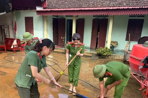 Nước rút đến đâu Công an hỗ trợ người dân khắc phục đến đó