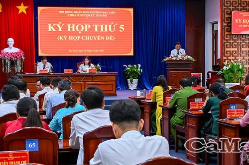 HĐND phường Bạc Liêu kiện toàn tổ chức bộ máy, biên chế
