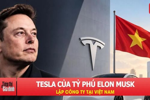 Nóng: Tesla của tỷ phú Elon Musk lập công ty tại Việt Nam