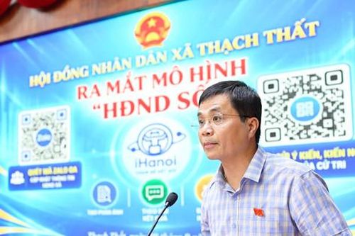 Xã Thạch Thất ra mắt mô hình Hội đồng nhân dân số