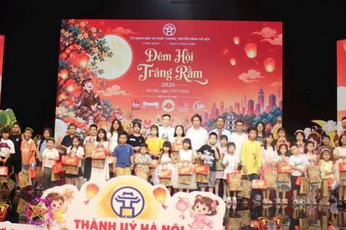 Rộn ràng ngày hội Trung thu tại Cơ quan Báo và Phát thanh, Truyền hình Hà Nội