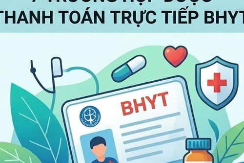 BHYT thanh toán trực tiếp cho người bệnh trong 7 trường hợp nào?