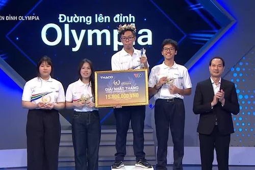 Olympia 26: Nam sinh THPT Võ Minh Đức tiếp tục giành vòng nguyệt quế Tháng