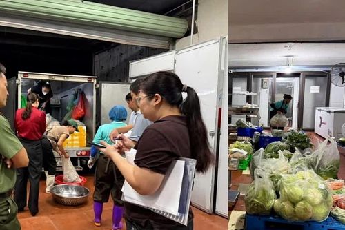CAX Yên Lãng siết chặt giám sát an toàn thực phẩm tại cơ sở cung cấp suất ăn học đường