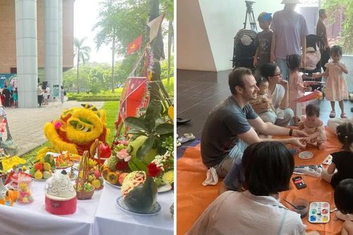 Để thiếu nhi chạm vào di sản trong mùa Trung thu