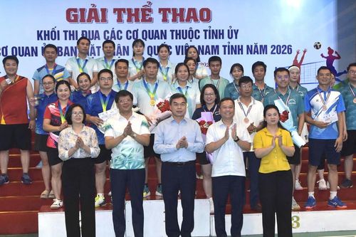 Tuyên Quang: Lan tỏa tinh thần đoàn kết từ Giải thể thao Khối thi đua các cơ quan Tỉnh ủy và Mặt trận Tổ quốc
