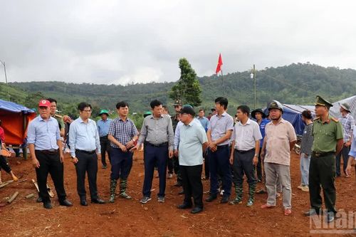 Lâm Đồng: Công bố tình huống khẩn cấp về thiên tai liên quan sụt lún đất tại thôn Đắk Snao