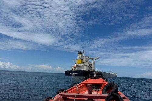 Tàu chở hơn 174.000 tấn quặng sắt gặp sự cố tại vùng biển Dung Quất (Quảng Ngãi)