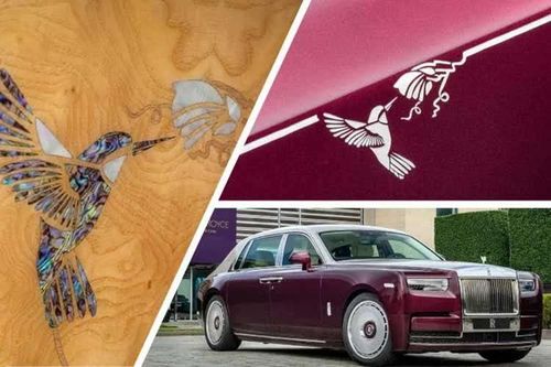 [GALLERY] Chi tiết Rolls-Royce Phantom Hummingbird độc nhất khảm vỏ bào ngư
