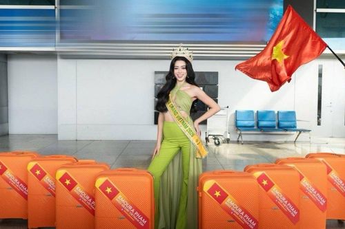 Đại diện Việt Nam lên đường dự Miss Grand International 2026