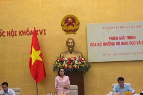Nhiều vấn đề trọng tâm tại phiên giải trình của Bộ trưởng Bộ Giáo dục và Đào tạo
