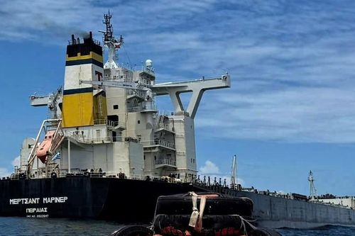 Tàu chở hơn 174.000 tấn quặng sắt gặp sự cố ở vùng biển Quảng Ngãi