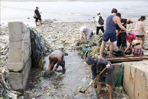 Chung tay làm sạch biển Mũi Né trong mùa rác đại dương