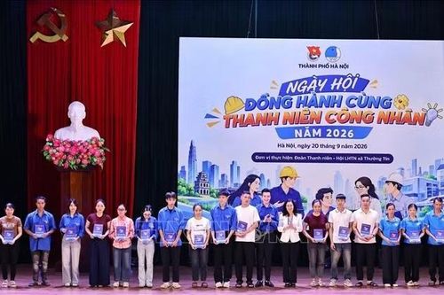 Thiết thực chăm lo, đồng hành cùng thanh niên công nhân Thủ đô