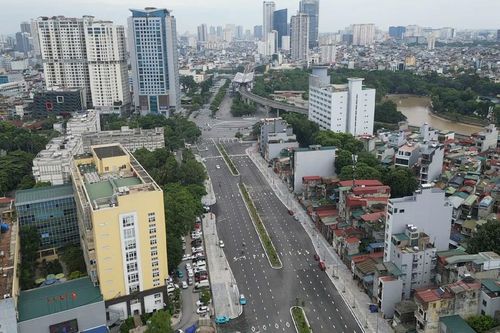Hà Nội thí điểm phân luồng đường La Thành để thi công Vành đai 1