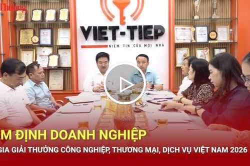 Thẩm định doanh nghiệp tham gia Giải thưởng Công nghiệp, Thươn g mại, Dịch vụ Việt Nam 2026