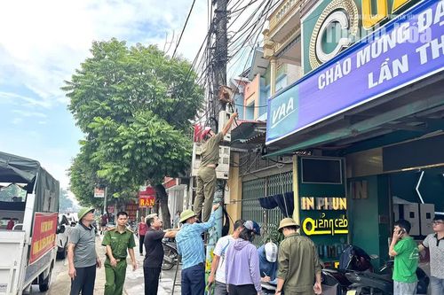 Xã Lưu Vệ ra quân cao điểm thiết lập trật tự công cộng, vệ sinh môi trường