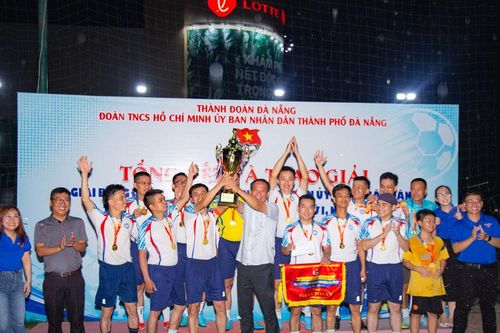 Giải bóng đá mini nam, nữ Cúp Đoàn thanh niên UBND thành phố Đà Nẵng thành công tốt đẹp