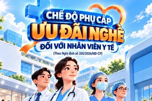 [Infographic] - Quy định mới của Chính phủ về phụ cấp ưu đãi nghề đối với nhân viên y tế