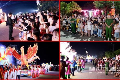 Lực lượng công an tỉnh bảo đảm tuyệt đối an toàn Lễ hội Ánh sáng biên cương