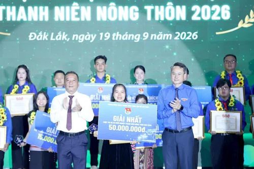 Lào Cai giành giải Nhất Cuộc thi Dự án khởi nghiệp thanh niên nông thôn 2026