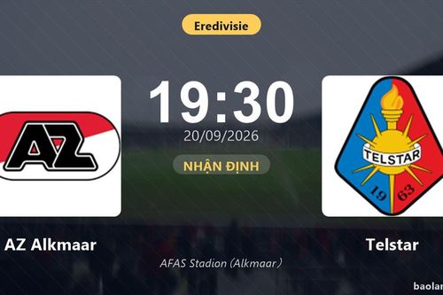 Nhận định AZ Alkmaar vs Telstar: Cơ hội bám đuổi ngôi đầu