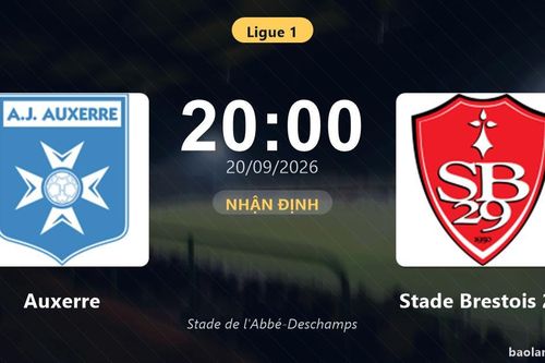Nhận định Auxerre vs Stade Brestois 29: Điểm nóng cuộc đua tốp đầu