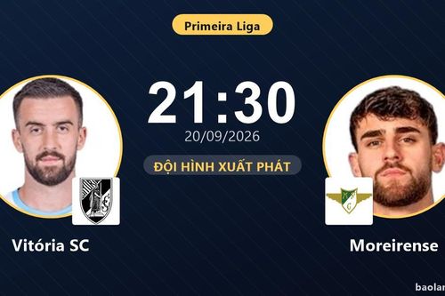 TRỰC TIẾPTrực tiếp Vitória SC vs Moreirense: Trận đấu đang diễn ra