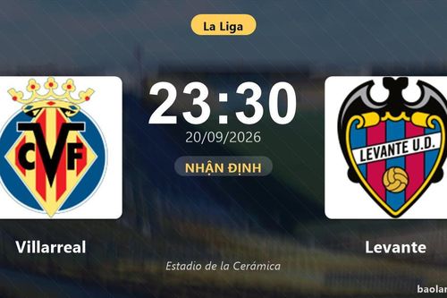 Nhận định Villarreal vs Levante: Điểm tựa từ thành tích đối đầu
