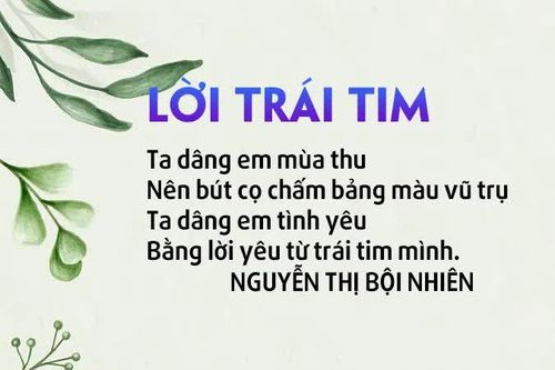 Lời trái tim