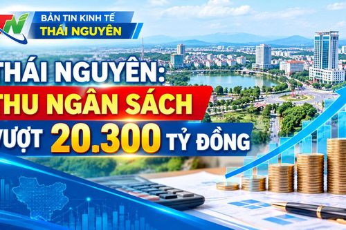 Bản tin Kinh tế tuần 2 tháng 9: Thái Nguyên thu ngân sách vượt 20.300 tỷ đồng