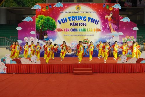 Thái Nguyên tổ chức nhiều hoạt động vui Tết Trung thu cho thiếu nhi