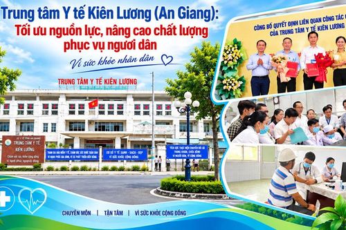 Trung tâm Y tế Kiên Lương (An Giang): Tối ưu nguồn lực, nâng cao chất lượng phục vụ người dân
