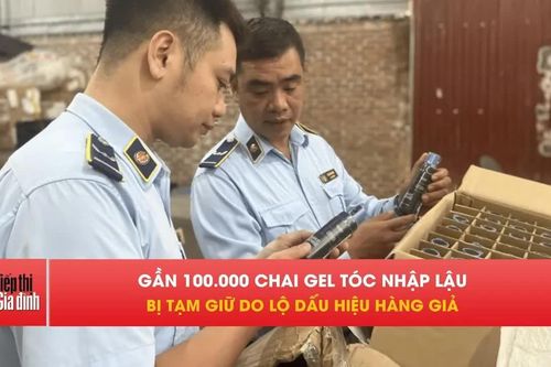 Hà Nội tạm giữ 93.500 chai gel xịt tóc có dấu hiệu làm giả