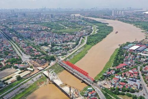 Rầm rộ thi công cầu Đuống mới dự kiến hoàn thành cuối năm 2026
