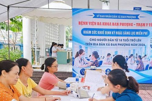 Xã Đan Phượng: Chủ động quản lý, chăm sóc sức khỏe toàn dân