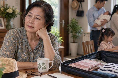 Nghỉ hưu ở nhà chăm cháu, đến lúc muốn đi du lịch, tôi lặng người với câu hỏi của con trai